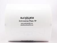 RFID метка UHF на лобовое стекло Syndicate 3rd License Plate TP, NXP UCODE DNA, 72x96x0.2 мм
