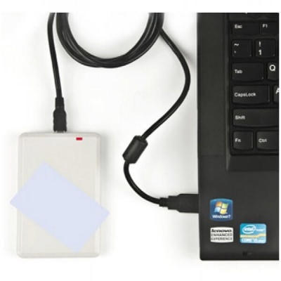 RFID считыватель настольный UHF, USB, reader/writer, 105x70x10 мм., IQRFID-5102